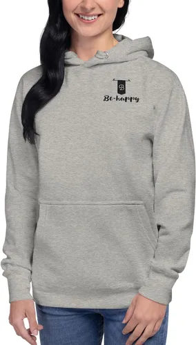 Vista 3 de Sudadera con capucha unisex LigeraBe-Happy