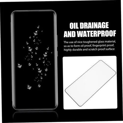 Vista 6 de Hemobllo 4 unids Película Templada Teléfono Móvil Protectores de Pantalla Película Protectora Smartphone Película Protectora Teléfono Celular