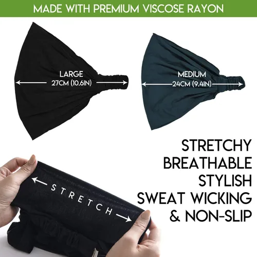 Vista 8 de CHARM Casualbox - Diadema estilo japonés, banda para el cabello para hombre