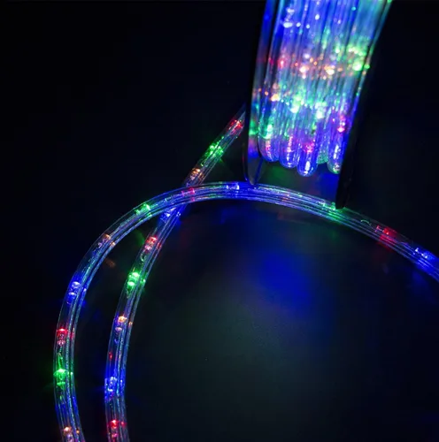 Vista 4 de Diophros - Tira de luces LED para interiores o exteriores, tira de iluminación impermeable, decoración de patio trasero, jardín y fiestas