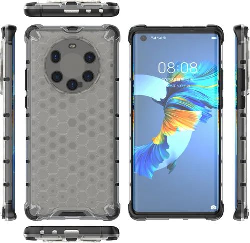Vista 306 de Funda para Honor Magic3 5G, funda para Honor Magic3 5G Case 2 en 1 Funda para teléfono Negro