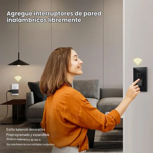 Vista 2 de SURAIELEC Toma de control remoto de 15 amperios, interruptor de luz