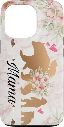 Vista 10 de Mama Bear & Cubs Design Phone Grip - Funda para iPhone 17 de 3 niños