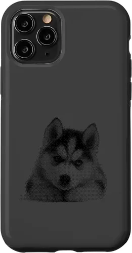 Vista 27 de Chic Husky Puppy for Dog Mom and Paw Parents Case for iPhone 16