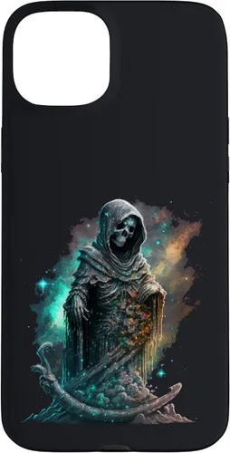 Vista 9 de Santa Muerte - Carcasa para iPhone 17, diseño de folklore mexicano