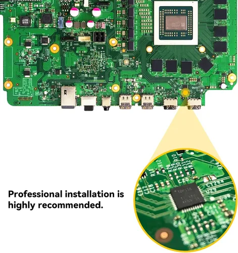 Vista 2 de Piezas de reparación de Retimer TDP158 del chip de control de HDMI IC para la consola Xbox One X