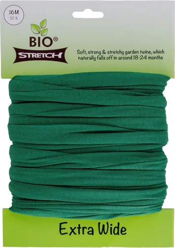 Vista 8 de Lazos Suaves Extra Anchos para Árboles - Soporte Fuerte y Elástico para Plantas Grandes y Árboles Jóvenes - Cinta Verde de Jardín Cortada a Medida