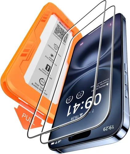 Vista 20 de BossKiss Protector de pantalla para iPhone 13 Pro Max/iPhone 14 Plus de 6.7 pulgadas, [dureza superior 9H+]