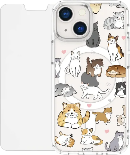 Vista 246 de Scooch para MagCase Compatible con iPhone 12 Mini Incluyendo MagRing 2.0, Soporte para Teléfono Compatible con MagSafe y Pata de Soporte
