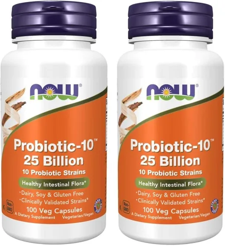 Vista 6 de Now Foods probiotic-10 25 millones, 2, 2