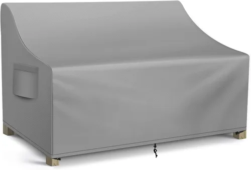 Vista 6 de WLEAFJ Funda impermeable para sofá de patio, funda de sofá biplaza para exteriores, funda resistente para sofá al aire libre, fundas grandes