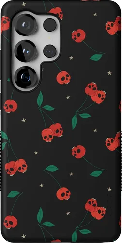 Vista 427 de Casely Funda para Galaxy S9 Postura de cadáver Yoga de esqueleto Diseño protector delgado esencial de doble capa