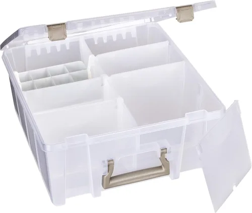 Vista 28 de ArtBin 6993SP Super Satchel Double Deep con bandeja de accesorios para manualidades en papel, transparente, 1 bolsa y 1 bandeja