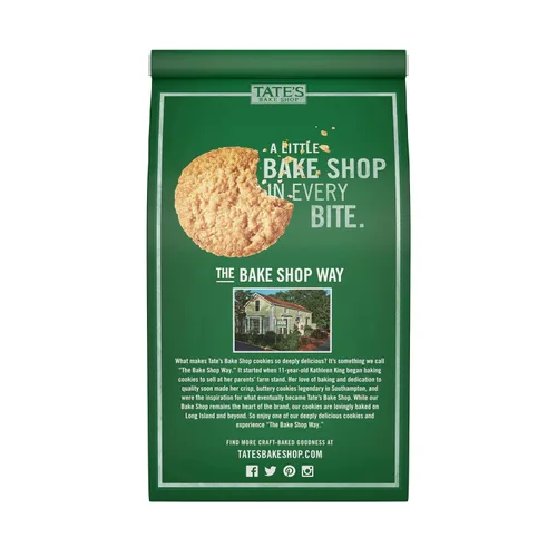 Vista 11 de Tate's Bake Shop Galletas crujientes de coco, 7 onzas
