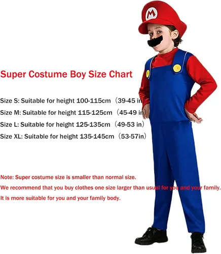 Vista 2 de ND - Disfraz de cosplay para Halloween disfraz unisex para hombres mujeres adultos niños adolescentes niños rojo talla XL