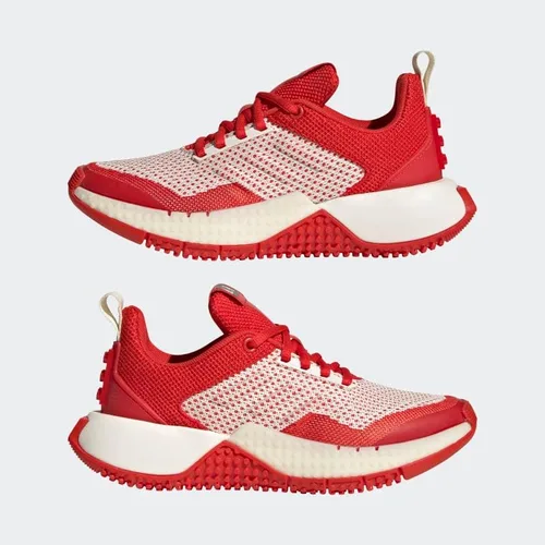 Vista 6 de adidas x Lego Sport Pro - Zapatos para niños, RojoOff WhiteShock Blue