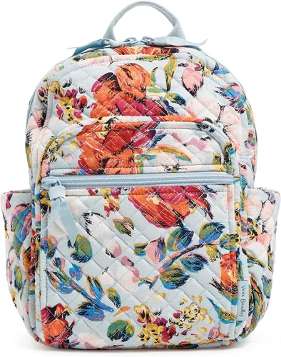 Vista 9 de Vera Bradley - Mochila pequeña de algodón para mujer Negro