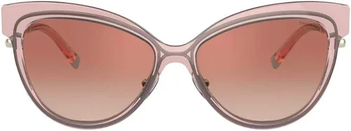 Vista 2 de Gafas de sol Tiffany TF 3076 83263N rosa cálido transparente, Rosa Cálido Transparente, 5716140