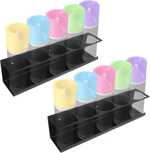 Vista 10 de RealPlus Soporte para latas de aerosol, organizador de 4 latas, soporte de acero resistente montado en la pared para garaje y espacio de trabajo
