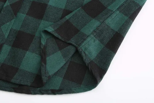 Vista 6 de Mens Buffalo Plaid Shirts Long Sleeve Flannel Shirt for Men Lumberjack Shirt