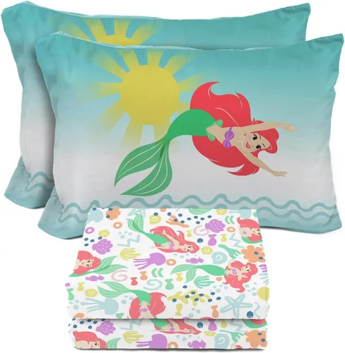 Vista 35 de Juego de sábanas para niños Sunny Side Up incluye sábanas y funda de almohada - 100% ropa de cama de microfibra y decoración para la habitación Azul