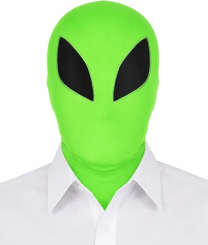 Vista 12 de Máscara de capucha Zentai de elastano de cobertura completa para hombre y mujer para disfraz de Halloween