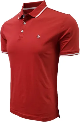 Vista 2 de Original Penguin Polo de manga corta con punta de contraste para hombre