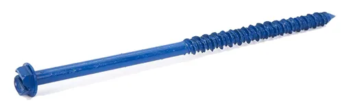 Vista 19 de Anclaje de tornillo de hormigón con cabeza hexagonal de 1/4 x 1-1/4 pulgadas con broca para anclar a mampostería, bloque o ladrillo (100 por caja)