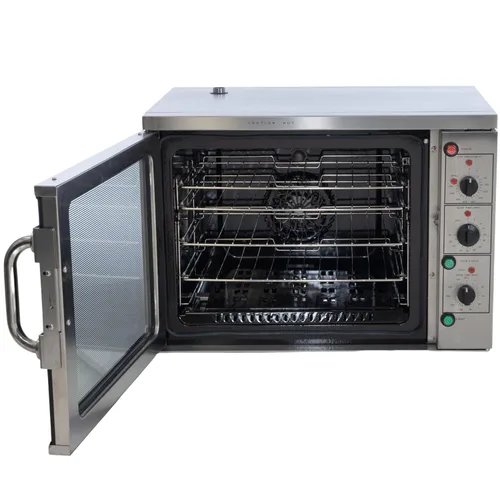 Vista 3 de FSE COH-3100WPRO Horno de convección eléctrico de una sola cubierta con capacidad de 4 sartenes, tamaño medio