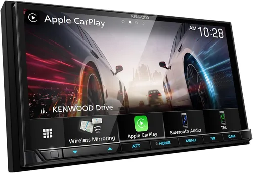 Vista 7 de KENWOOD DMX908S EXCELON Receptor multimedia digital con pantalla táctil LCD de 6.95 pulgadas, Apple CarPlay inalámbrico y Android Auto, doble Din