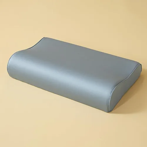 Vista 3 de Funda de almohada de contorno de 100% algodón, solo funda de almohada de espuma viscoelástica, protector de almohada para almohada cervical de 11.5