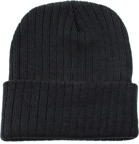 Vista 14 de Gelante Gorro Beanie de Punto Cálido con Dobladillo Liso para Hombres y Mujeres Gorra de Calavera. Azul aguamarina