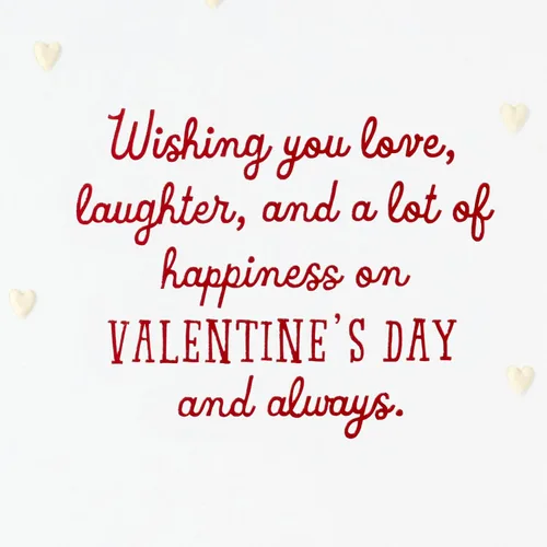 Vista 3 de Hallmark - Tarjeta de San Valentín (amor, risa, felicidad)