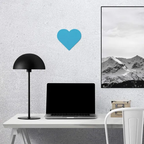 Vista 7 de Calcomanías transparentes de corazón 6 (azul celeste) Calcomanías de vinilo impermeables de alta calidad para teléfono portátil, accesorio