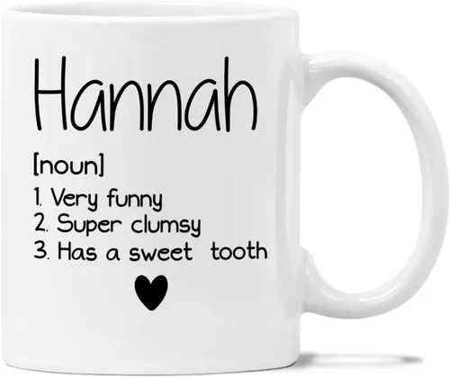 Vista 8 de Fifty & Fabulous - Taza de regalo para mujer/hombre, tazas personalizadas con nombre, regalos personalizados de 50 cumpleaños