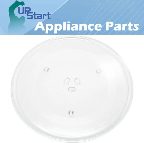 Vista 4 de Repuesto para placa de vidrio para microondas Amana/Maytag UMC5200BAS - Compatible con Amana/Maytag DE74-20002 - Bandeja giratoria de vidrio