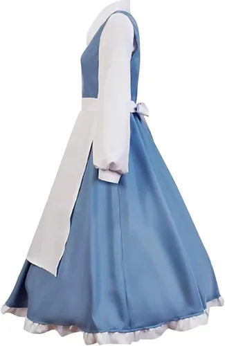 Vista 3 de Vestido para mujer disfraz de sirvienta vestido de princesa de Halloween vestido de fiesta