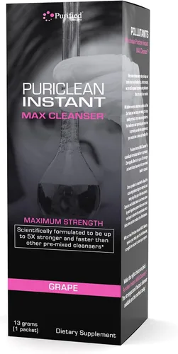 Vista 2 de Puriclean Instant MAX Cleanser - Máxima fuerza, 0.35 onzas de limpiador - Descarga rápida, 5 veces más fuerte y más rápido que otros limpiadores