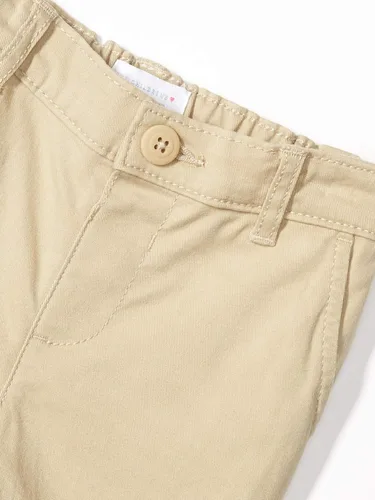 Vista 3 de The Children's Place - Pantalones cortos chinos para niña