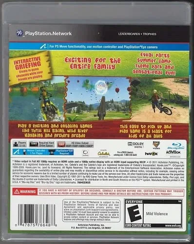 Vista 2 de Cabela's Adventure Camp - Playstation 3