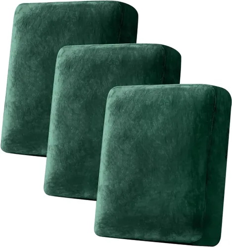 Vista 99 de Funda para Sofá de Terciopelo Elástico Funda de Cojín de Sofá 1 Pieza - Funda Elástica Lavable para Asiento o Respaldo, Fundas de Asiento para Sofás