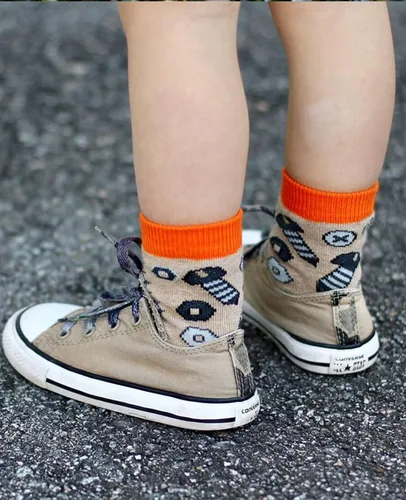 Vista 7 de Jefferies Socks Paquete de 6 calcetines con patrón de herramientas para niños