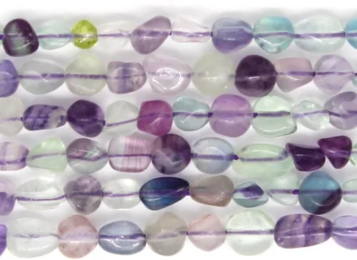 Vista 17 de MJDCB Cuentas de piedra de forma irregular natural de 8-10 mm, turquesa de África, piedras preciosas para sanación energética, para hacer joyas