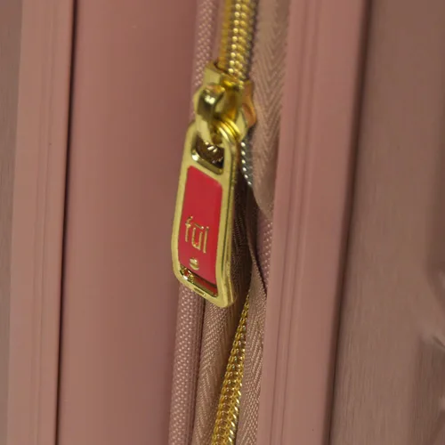 Vista 9 de FUL Disney Mickey Mouse - Maleta rígida con ruedas giratorias Oro Rosa Disney Mickey Mouse - Maleta rígida con ruedas giratorias