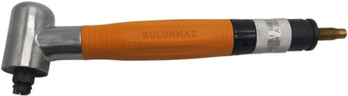Vista 4 de Amoladora neumática micro ángulo aire 90 grados 0.118 in Die lápiz pulidor herramienta accesorios kit naranja herramientas eléctricas