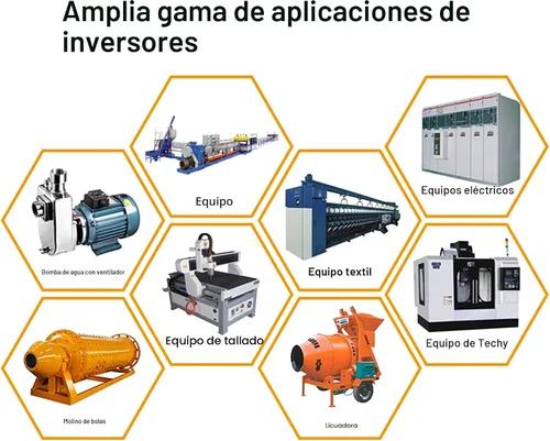 Vista 7 de RATTMMOTOR Unidad de frecuencia variable 2.2KW 110V VFD Convertidor de frecuencia Convertidor de frecuencia Entrada monofásica, salida trifásica