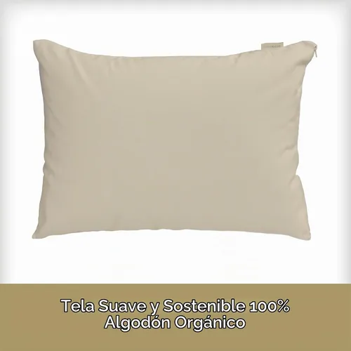 Vista 4 de AllerEase - Protector de almohada de algodón cultivado orgánicamente