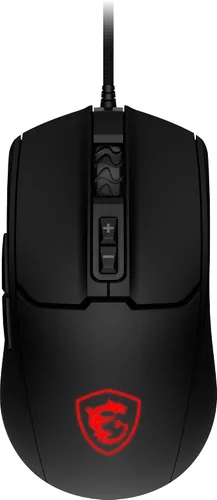 Vista 2 de MSI Forge GM100 ratón óptico para juegos con cable MS0716