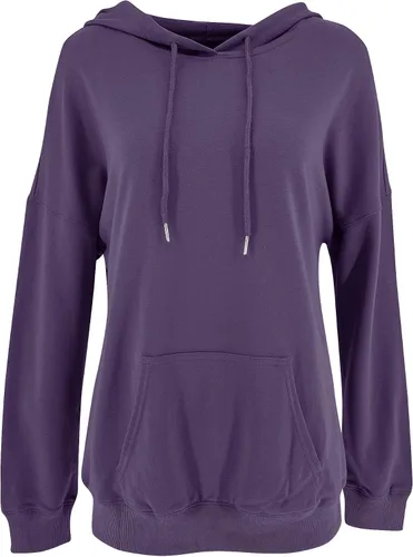 Vista 3 de Orchidays Sudaderas casuales con bolsillo para mujer, manga larga, con cordón
