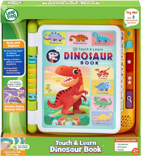 Vista 7 de LeapFrog Libro de dinosaurios para tocar y aprender